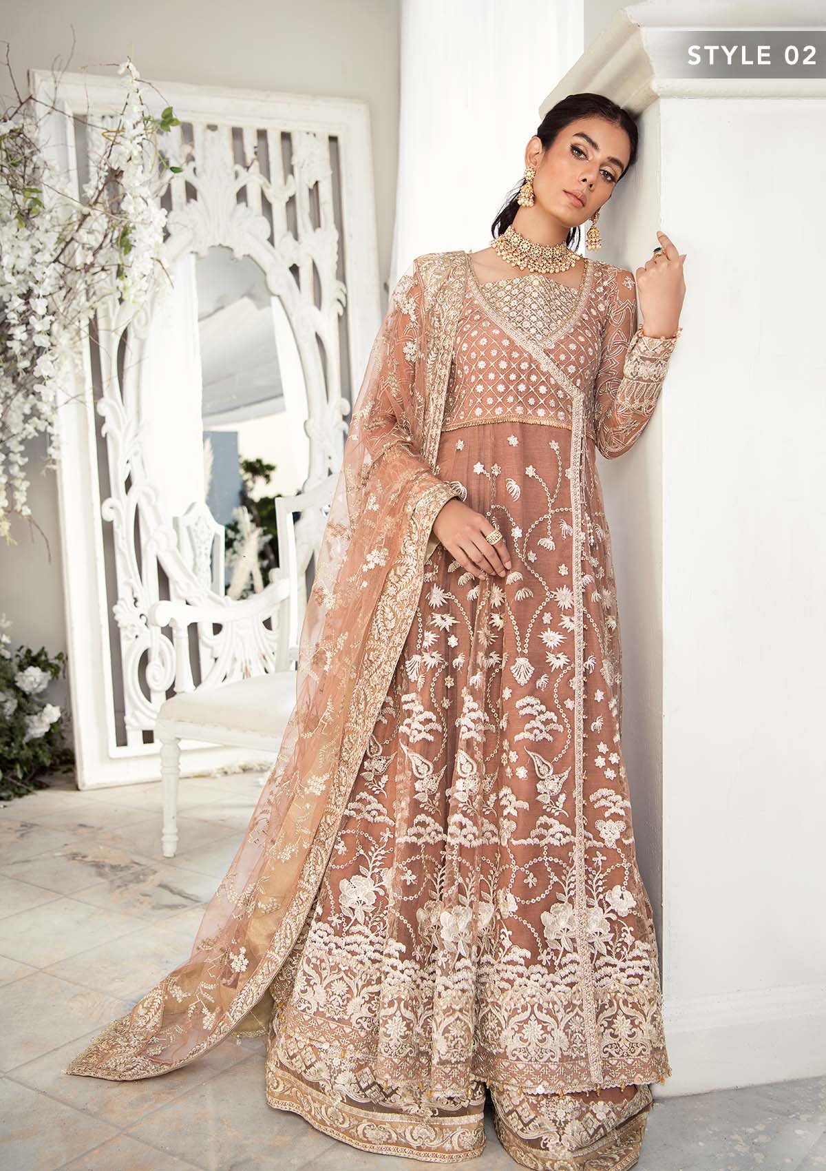 Formal Dress - Aik Atelier - Wedding Festive - Look#03 available at Saleem Fabrics Traditions