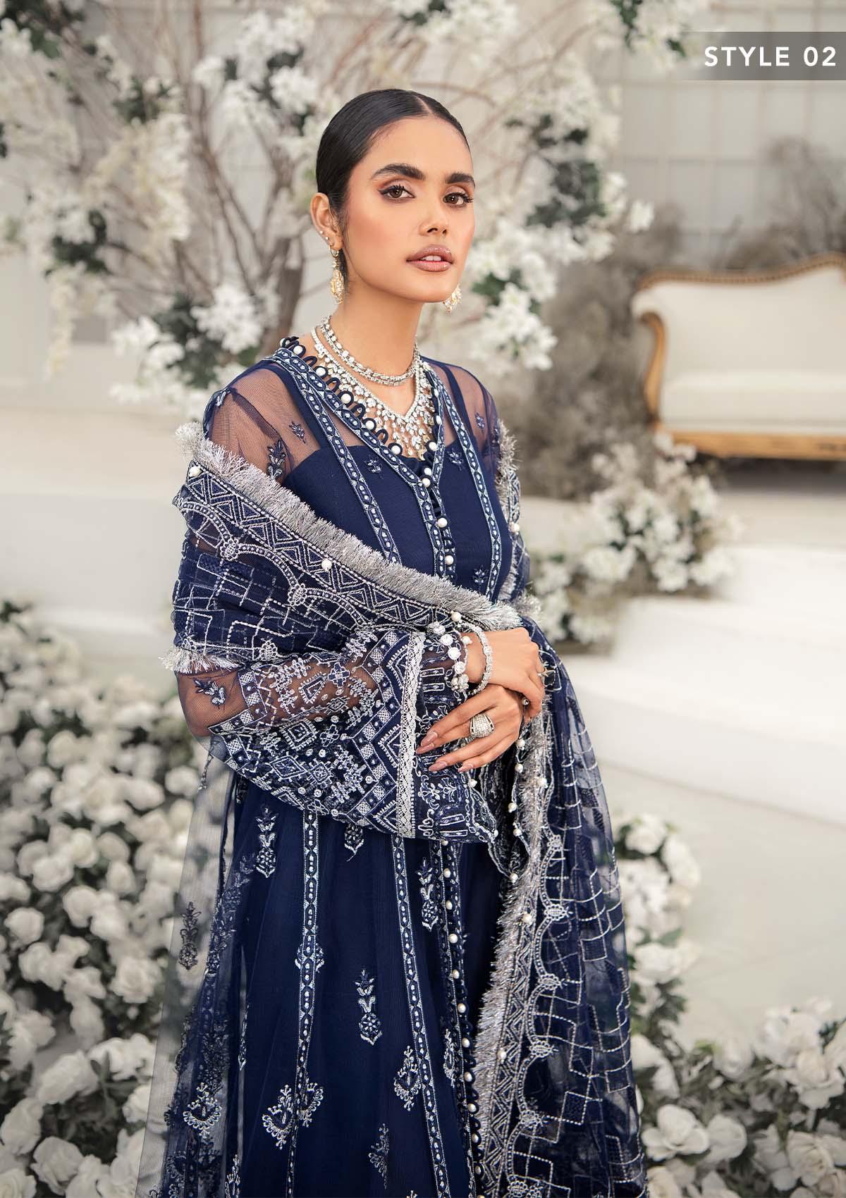 Formal Dress - Aik Atelier - Wedding Festive - Look#10 available at Saleem Fabrics Traditions