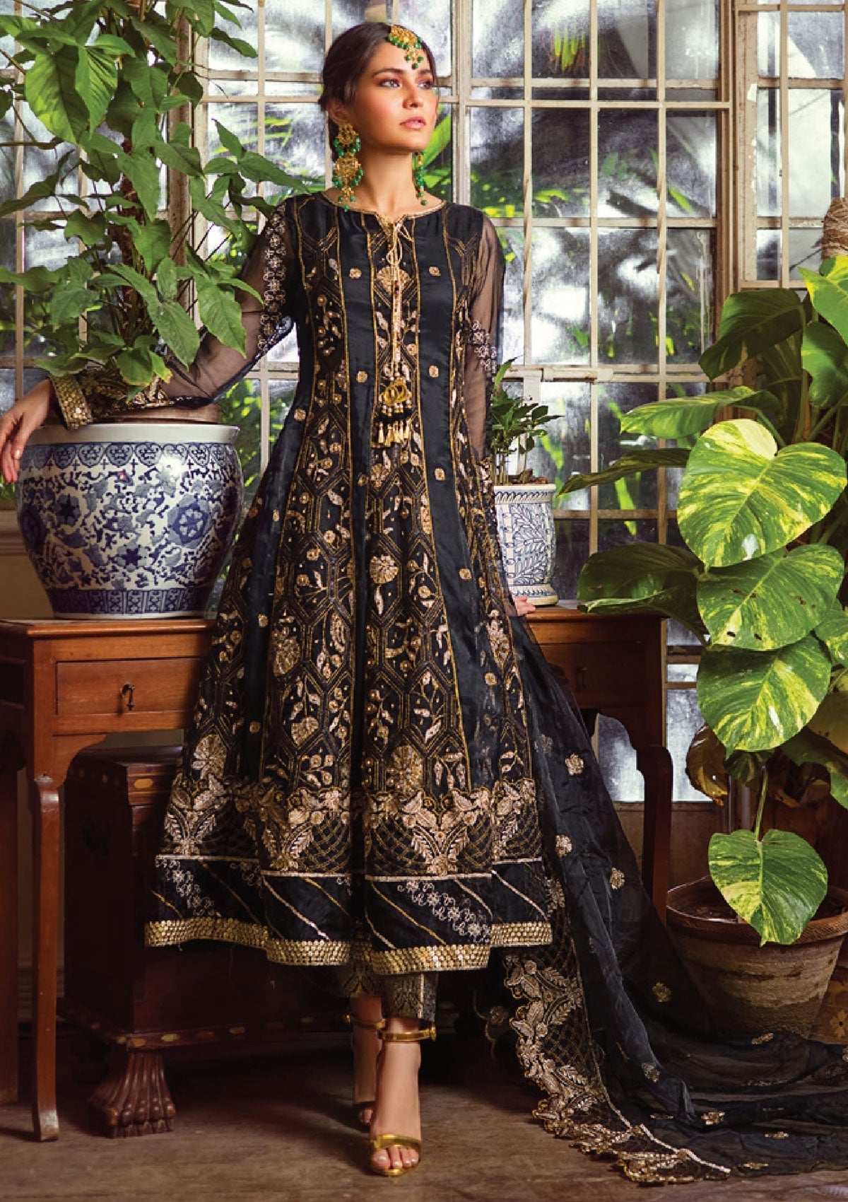 Formal Dress - Al Zohaib - Wedding Edition - (Iris) - D#3 available at Saleem Fabrics Traditions