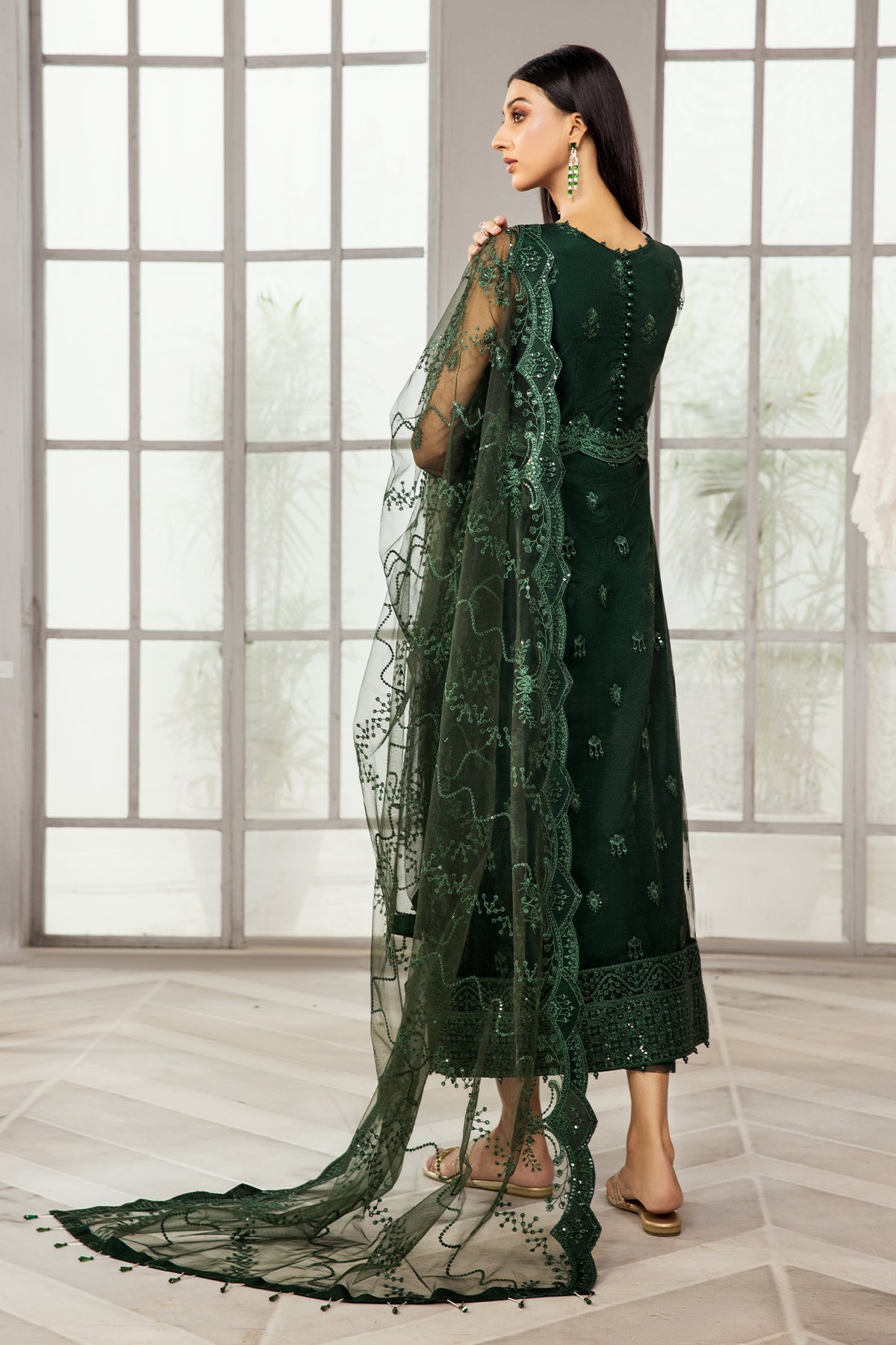 Formal Dress - Alizeh - Fashion - D#5 (Zora) available at Saleem Fabrics Traditions