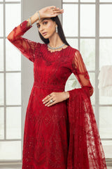Formal Dress - Alizeh - Fashion - D#8 (Rubi) available at Saleem Fabrics Traditions