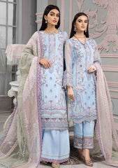 Formal Dress - Alizeh - Vasl e Meeras V12 - Neel - D#6 available at Saleem Fabrics Traditions