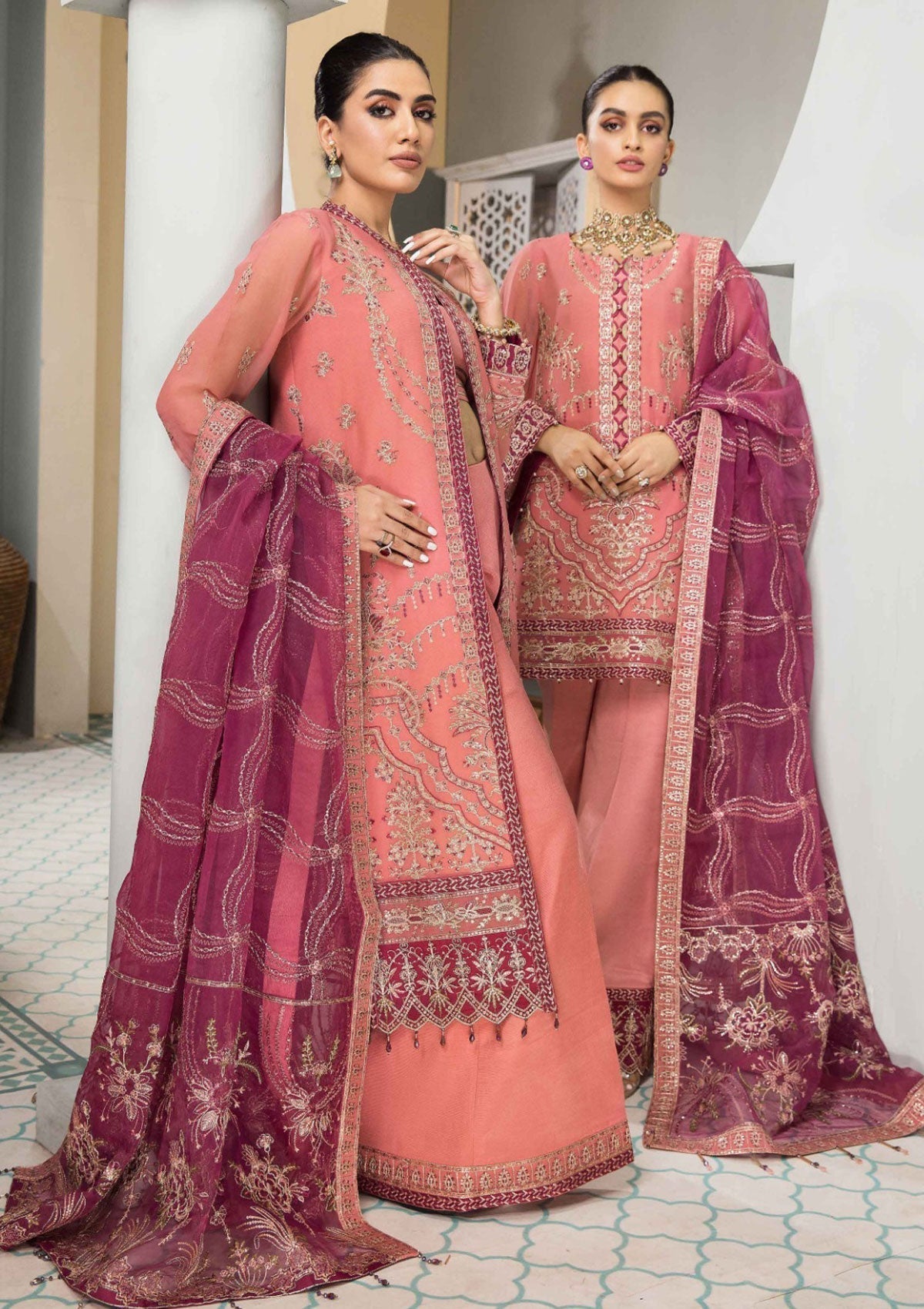 Formal Dress - Alizeh - Vasl e Meeras V12 - Zeina - D#11 available at Saleem Fabrics Traditions
