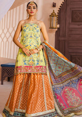 Formal Dress - Anaya - Kamair Rokni - Dhanak - SHAZMEEN D#05 available at Saleem Fabrics Traditions