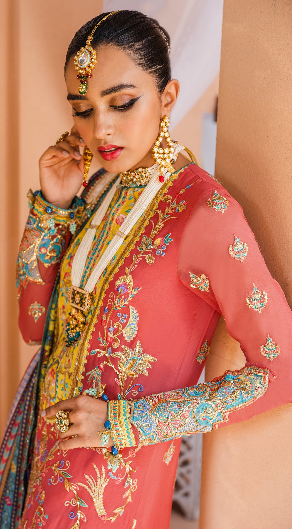 Formal Dress - Anaya - Kamair Rokni - Dhanak - TEHSEEN - D#04 available at Saleem Fabrics Traditions