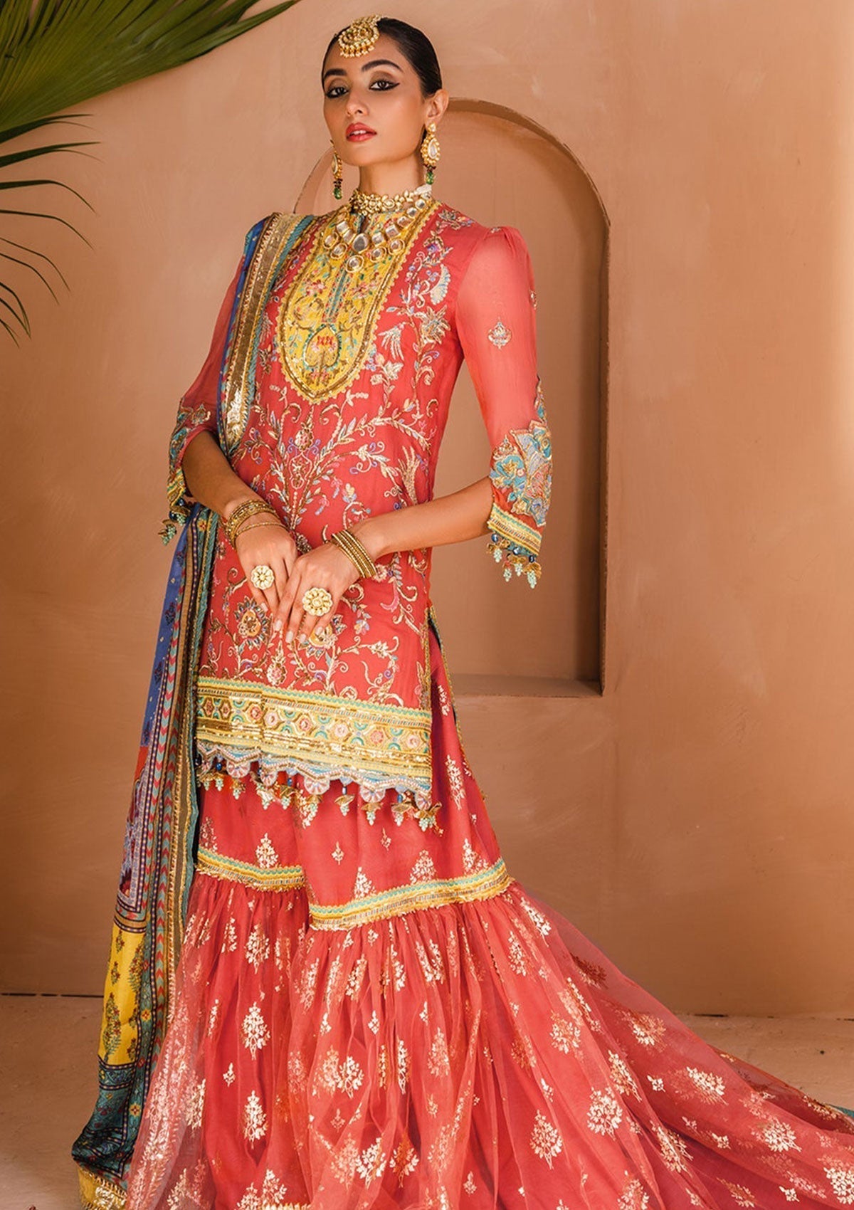 Formal Dress - Anaya - Kamair Rokni - Dhanak - TEHSEEN - D#04 available at Saleem Fabrics Traditions