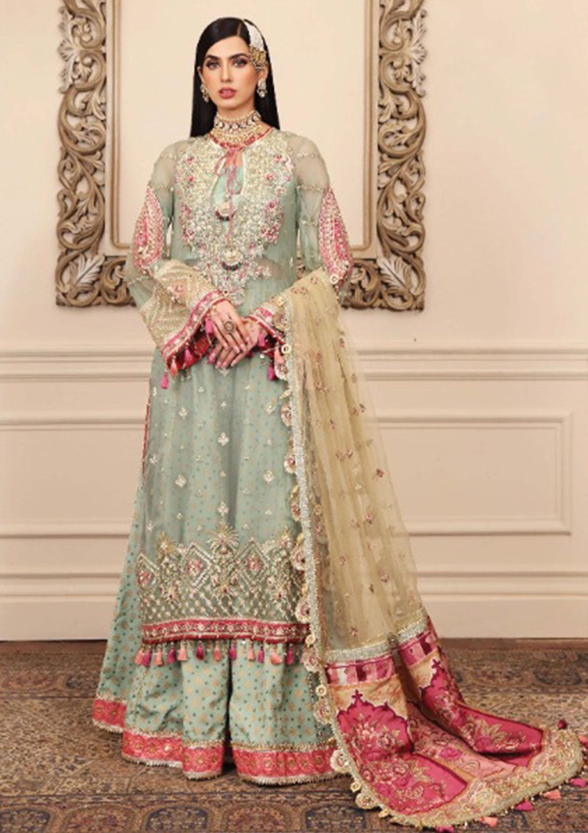 Formal Dress - Anaya - Opulence - AC#2 (Carina) available at Saleem Fabrics Traditions