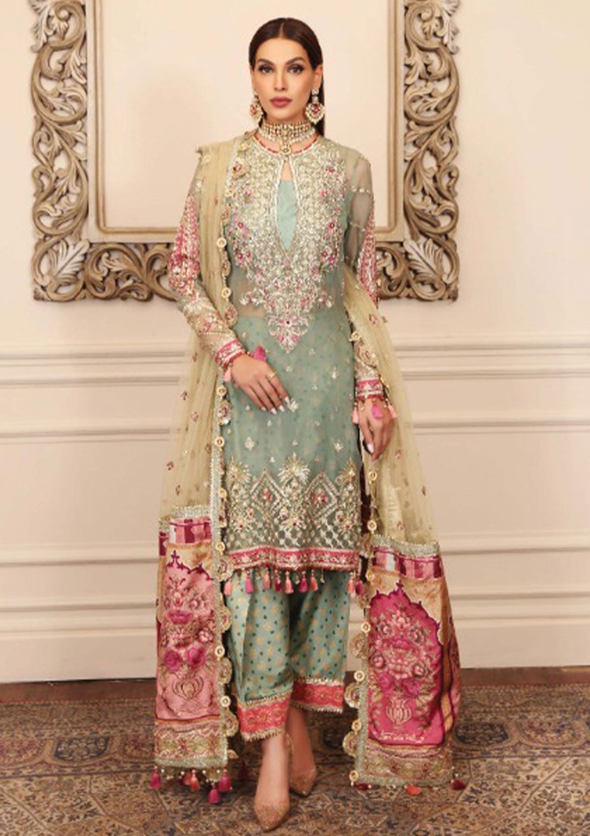 Formal Dress - Anaya - Opulence - AC#2 (Carina) available at Saleem Fabrics Traditions