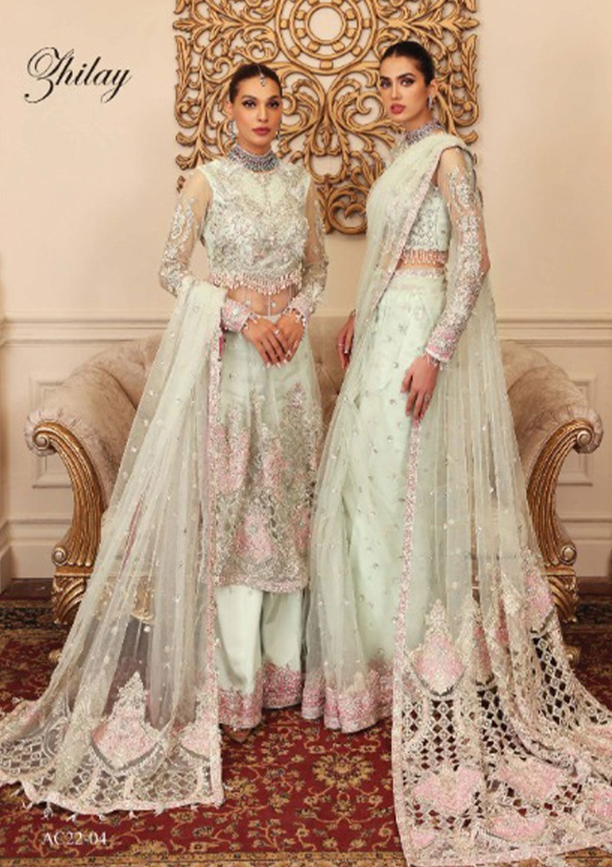 Formal Dress - Anaya - Opulence - AC#4 (Zhilay) available at Saleem Fabrics Traditions