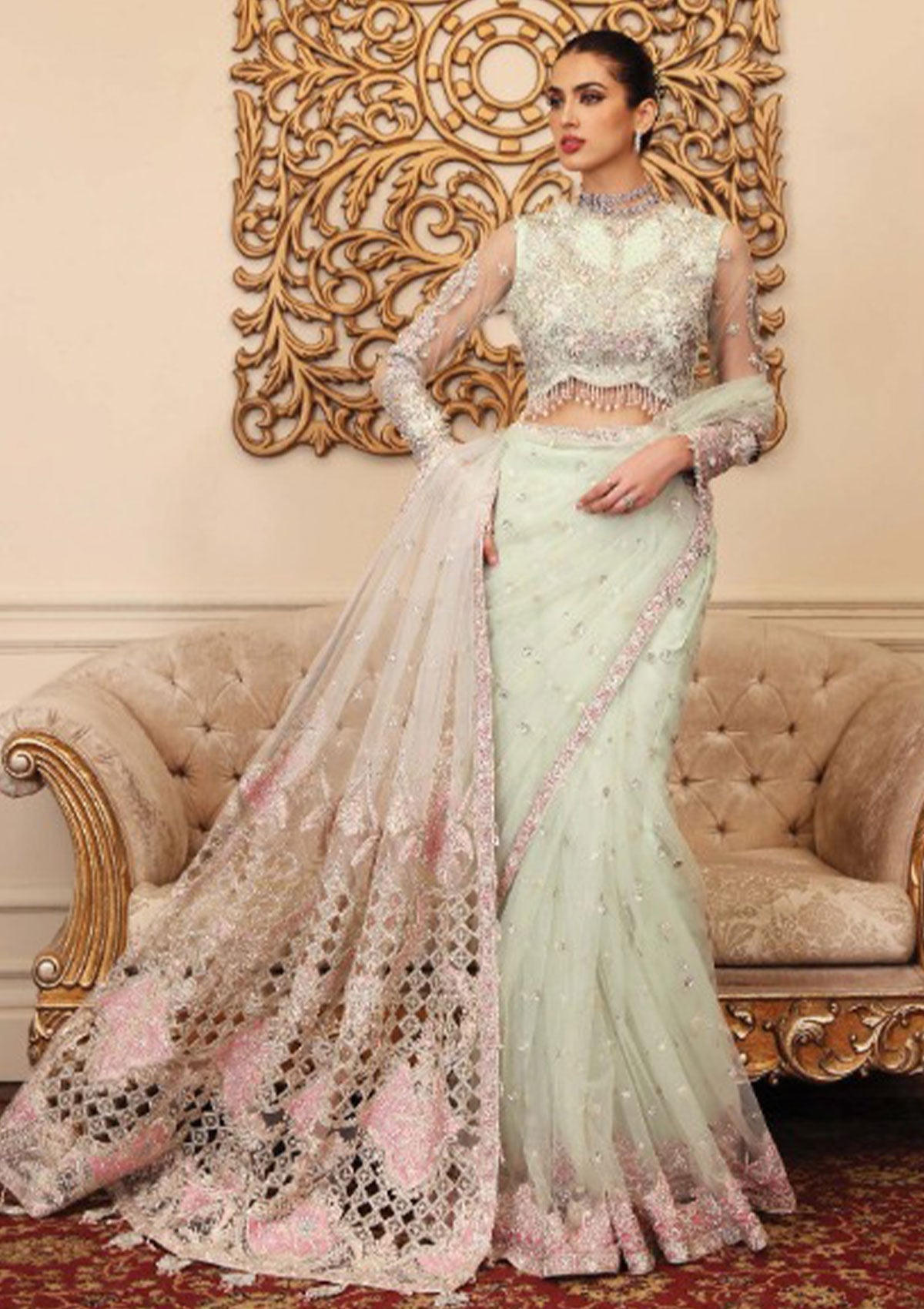 Formal Dress - Anaya - Opulence - AC#4 (Zhilay) available at Saleem Fabrics Traditions