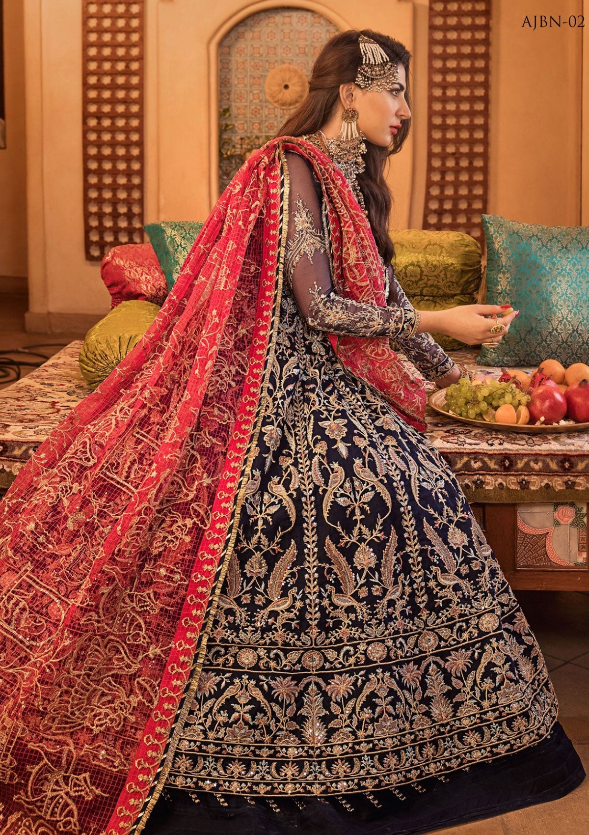 Formal Dress - Asim Jofa - Baad e Naubahar - AJBN#02 available at Saleem Fabrics Traditions