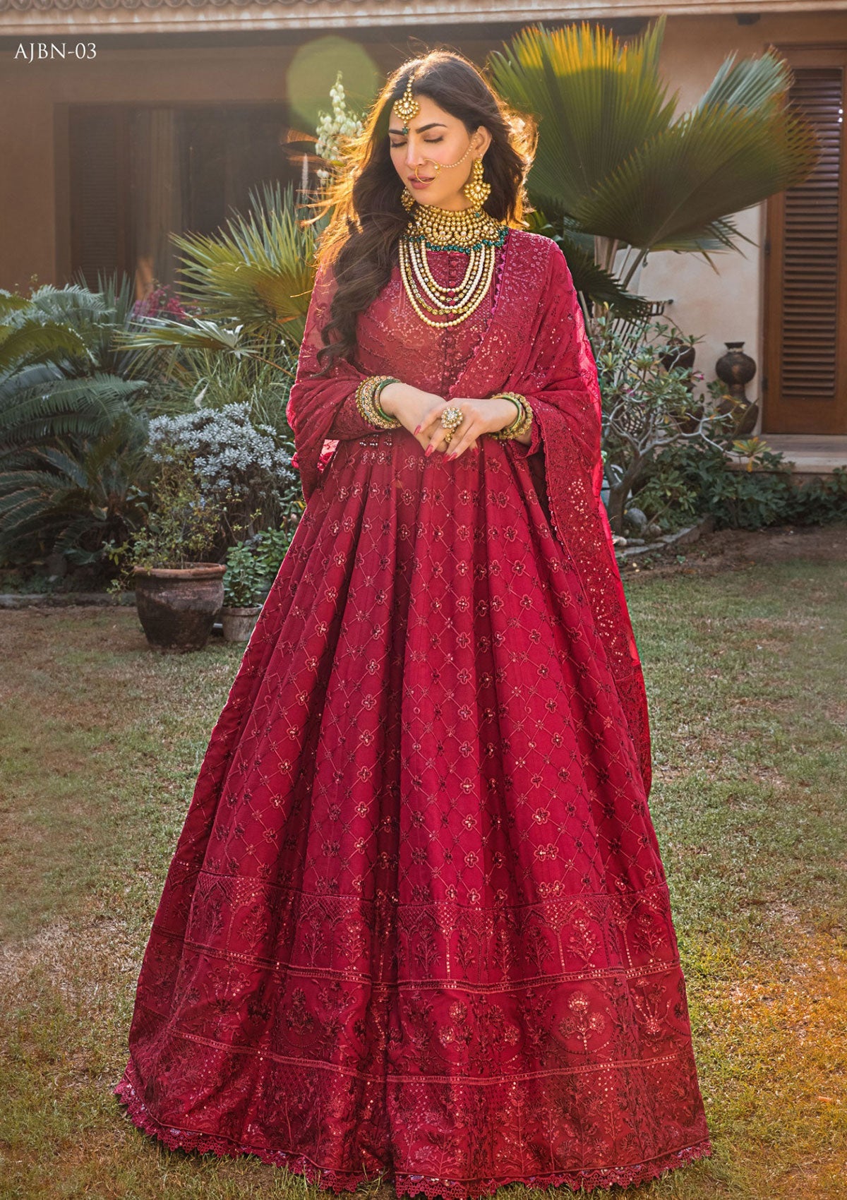 Formal Dress - Asim Jofa - Baad e Naubahar - AJBN#03 available at Saleem Fabrics Traditions