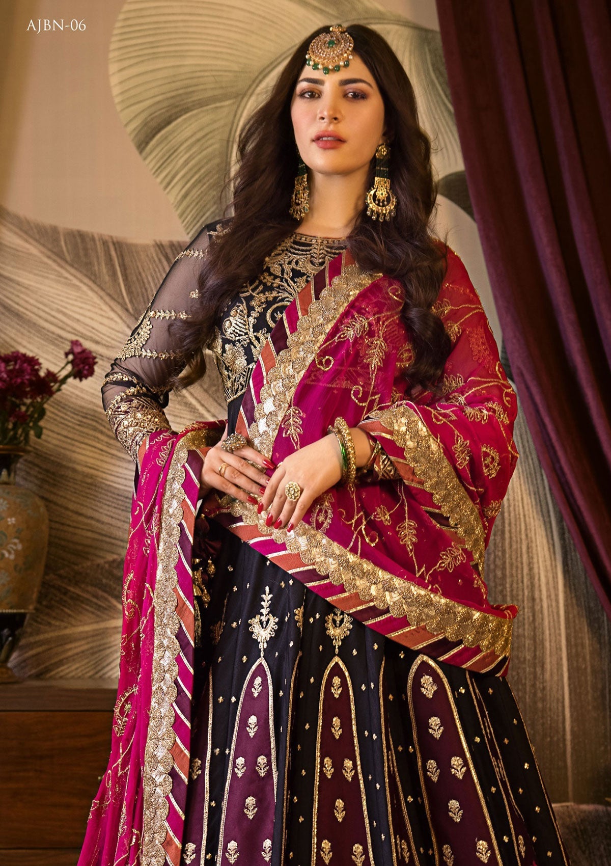Formal Dress - Asim Jofa - Baad e Naubahar - AJBN#06 available at Saleem Fabrics Traditions