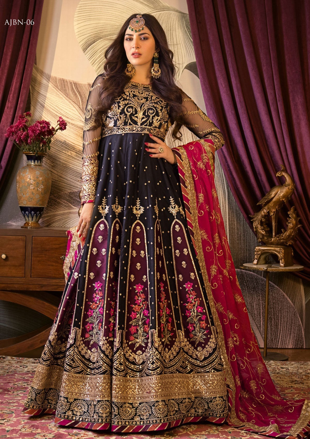Formal Dress - Asim Jofa - Baad e Naubahar - AJBN#06 available at Saleem Fabrics Traditions