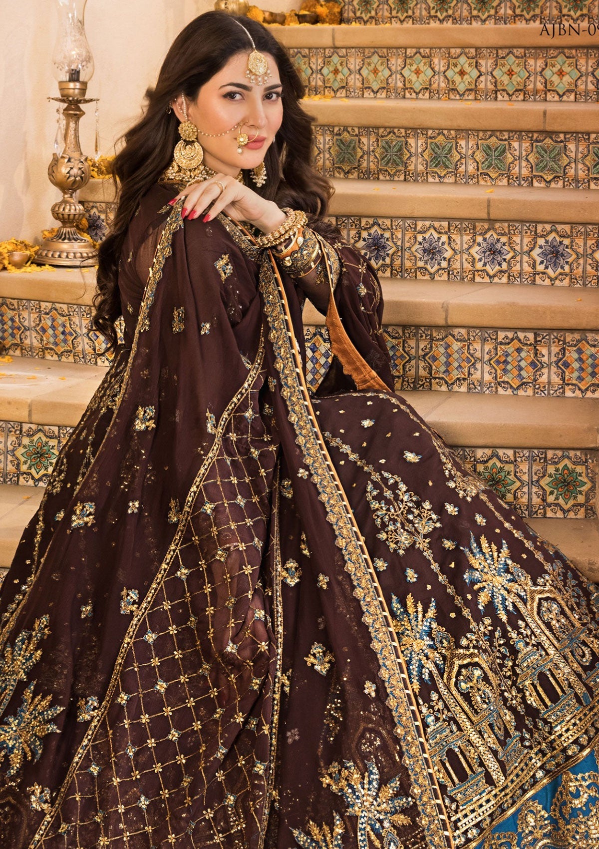 Formal Dress - Asim Jofa - Baad e Naubahar - AJBN#09 available at Saleem Fabrics Traditions