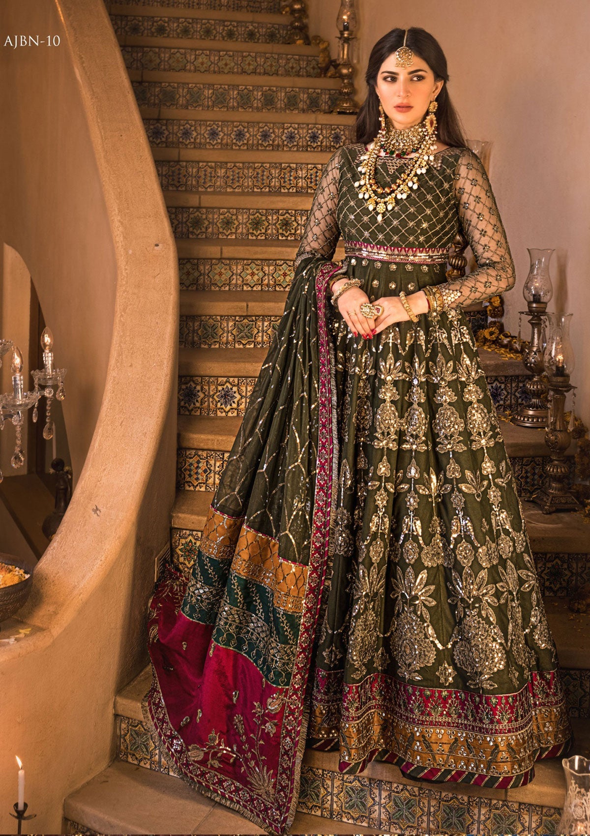 Formal Dress - Asim Jofa - Baad e Naubahar - AJBN#10 available at Saleem Fabrics Traditions