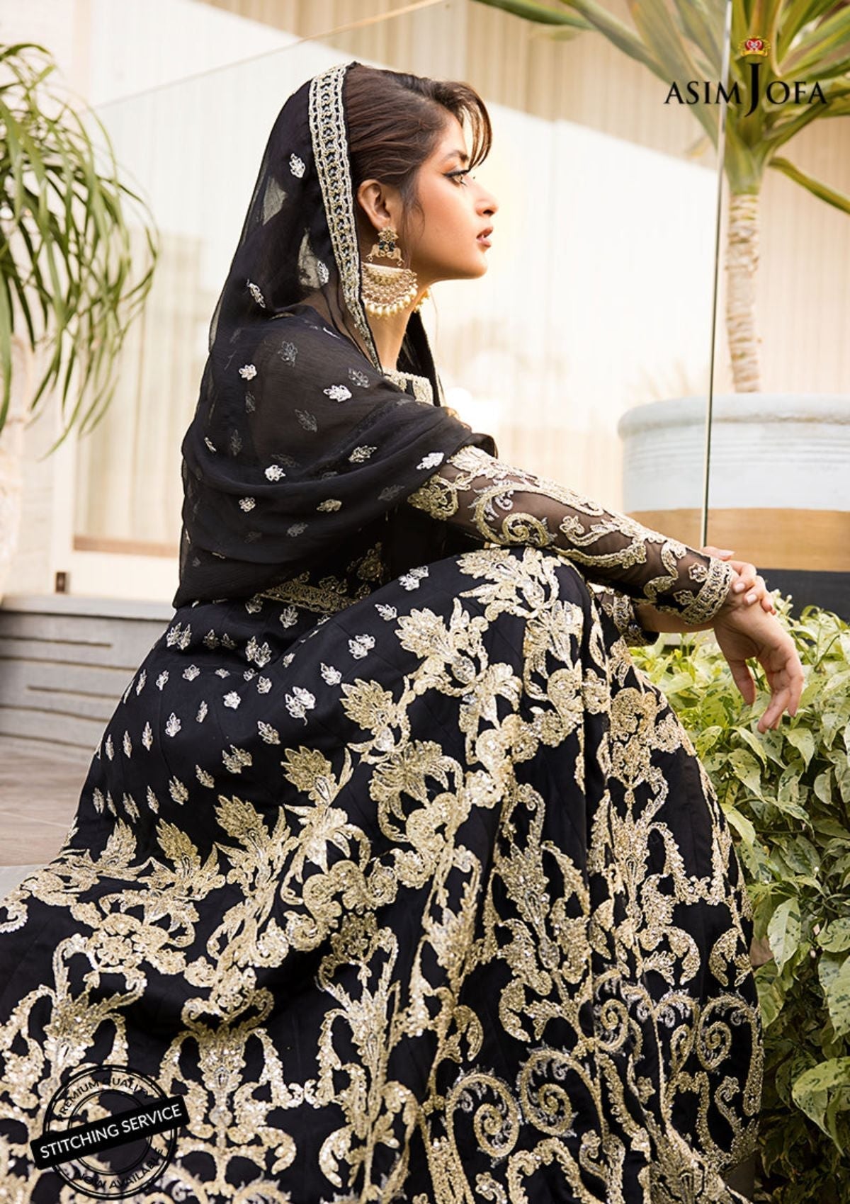 Formal Dress - Asim jofa - Jaan-E-Adaa - AJSE#3 available at Saleem Fabrics Traditions