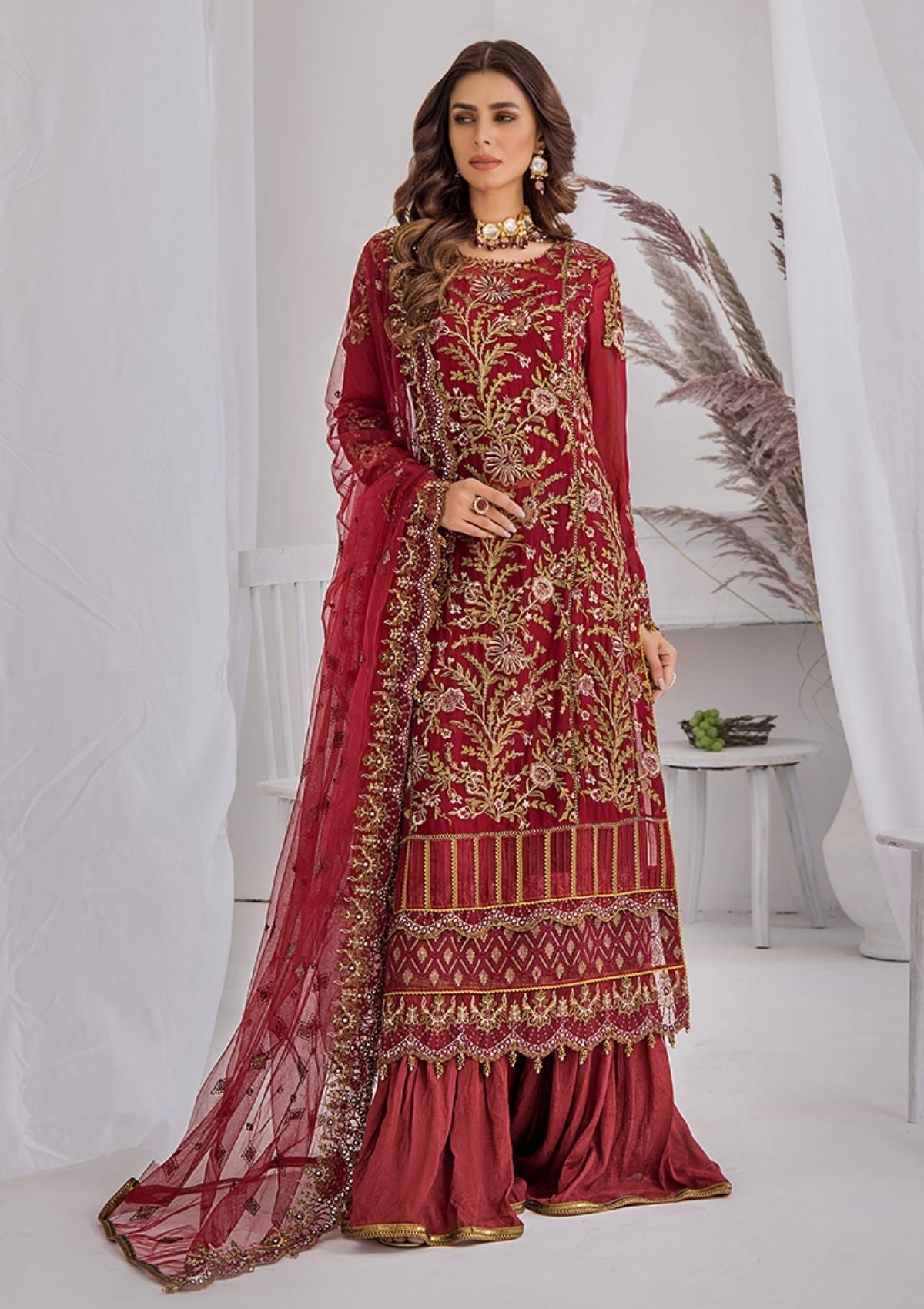 Formal Dress - Awwal - Ibtidaa - D#1 available at Saleem Fabrics Traditions