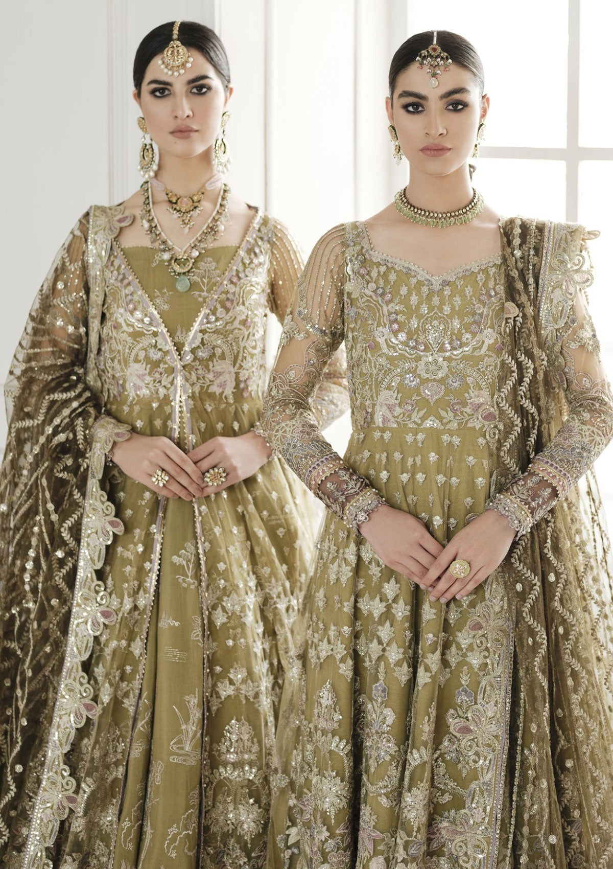 Formal Dress - Baroque - Chantelle - Festive - V10 - EC#02 available at Saleem Fabrics Traditions