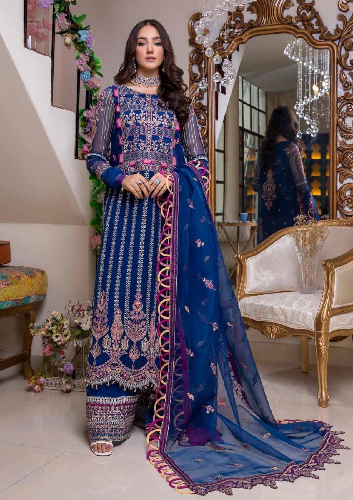 Formal Dress - Charizma - Chimmer -Vol1 - CHM#03 available at Saleem Fabrics Traditions