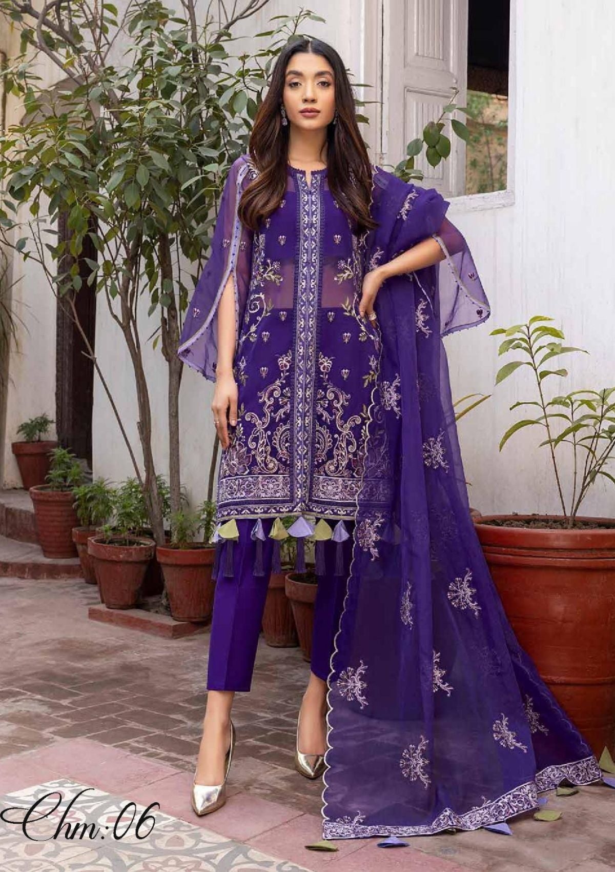 Formal Dress - Charizma - Chimmer -Vol1 - CHM#06 available at Saleem Fabrics Traditions