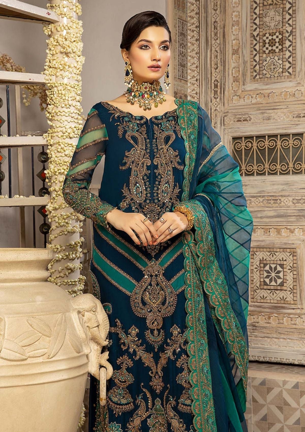 Formal Dress - Charizma - Dastan-e-Jashan V01 - DJ#03 available at Saleem Fabrics Traditions