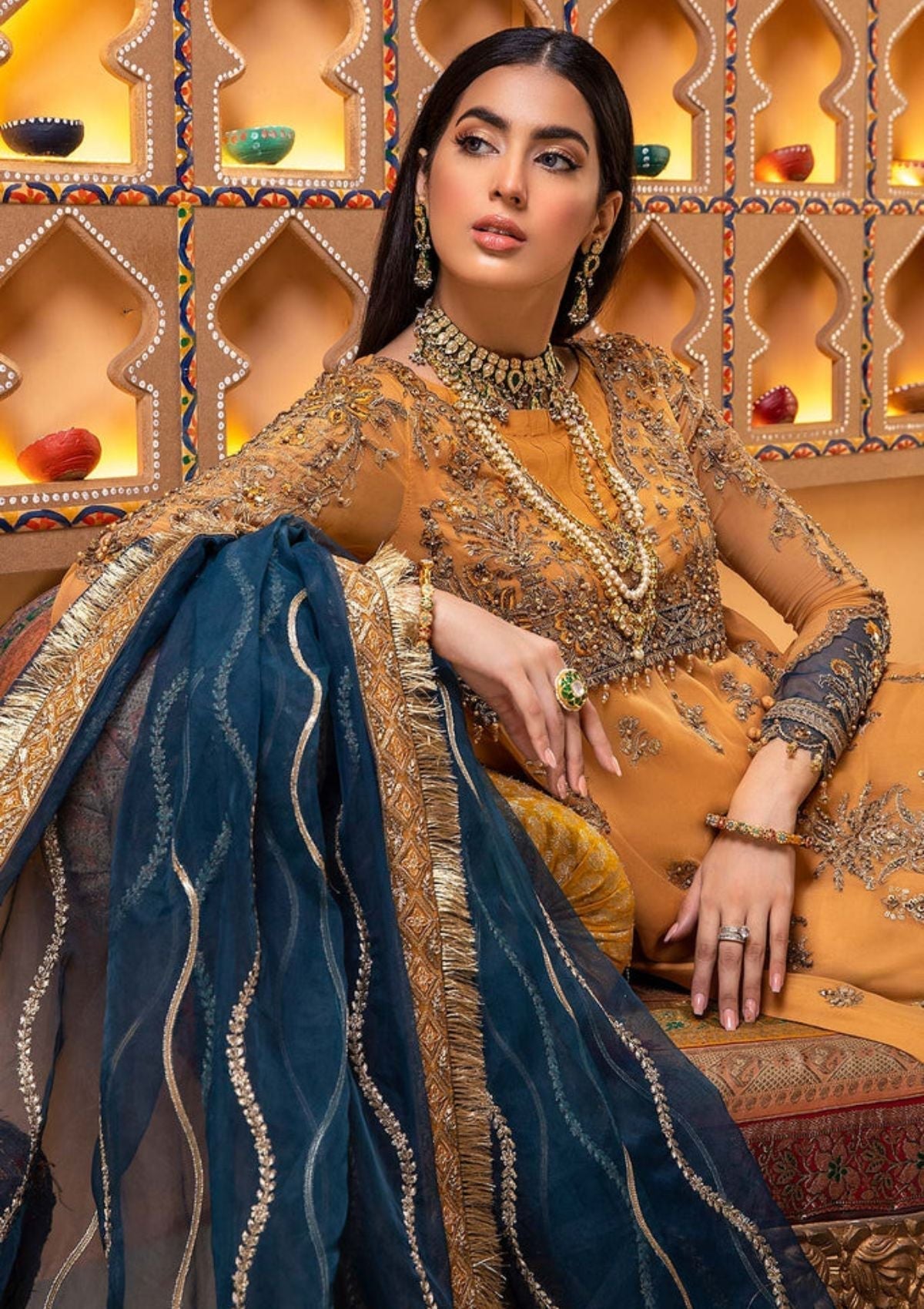 Formal Dress - Charizma - Dastan-e-Jashan V01 - DJ#04 available at Saleem Fabrics Traditions