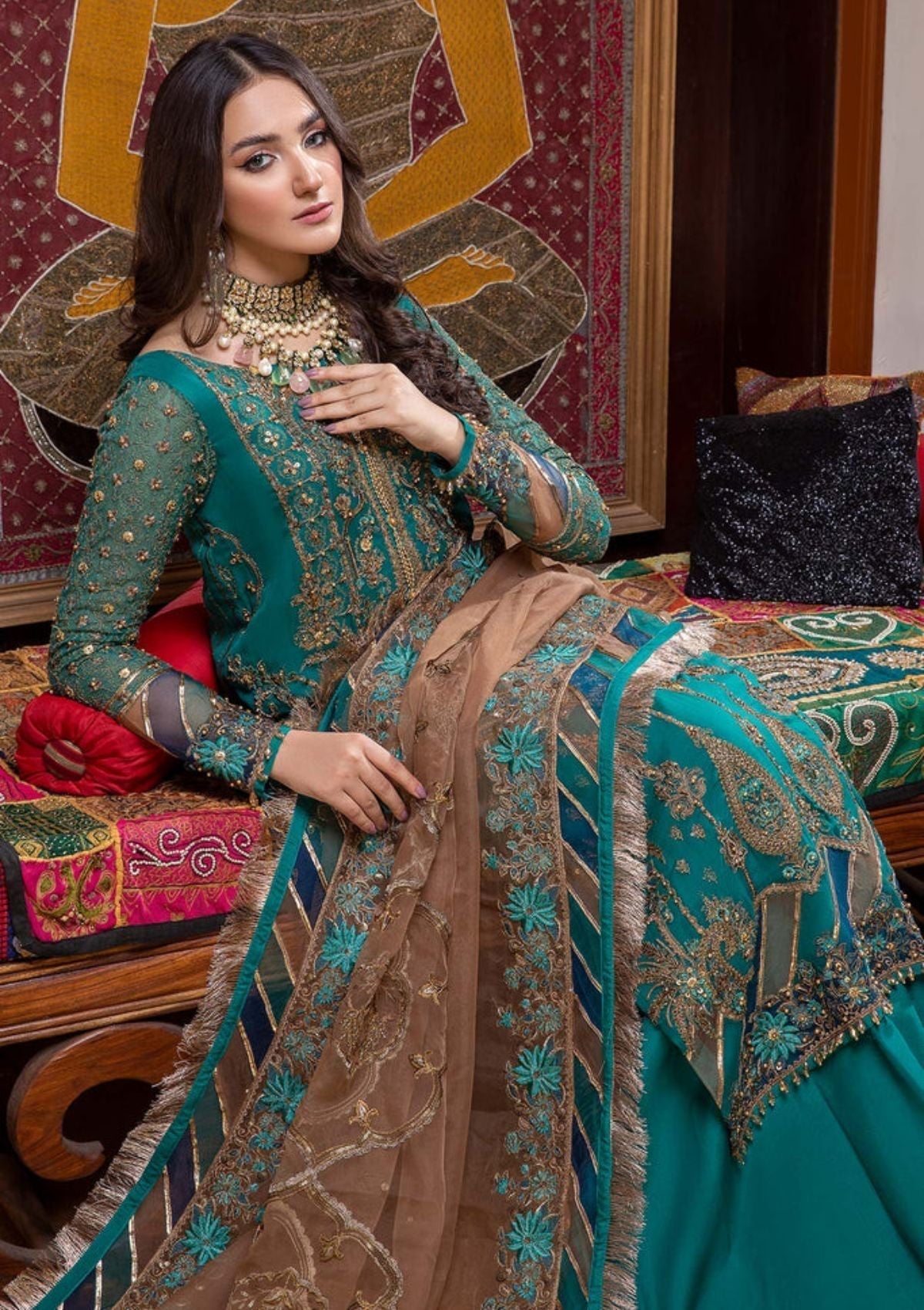 Formal Dress - Charizma - Dastan-e-Jashan V01 - DJ#06 available at Saleem Fabrics Traditions