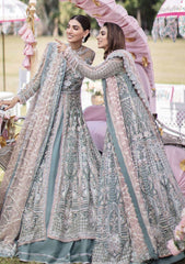 Formal Dress  - Elaf - Veer Di Wedding - Luxury Bridal - EVW#02 (Gulrukh) available at Saleem Fabrics Traditions