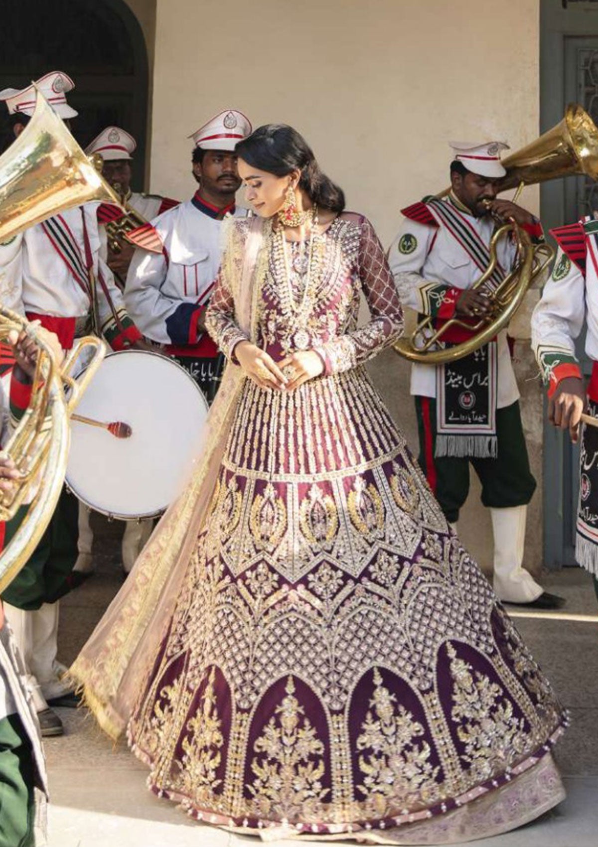 Formal Dress  - Elaf - Veer Di Wedding - Luxury Bridal - EVW#06 (Noor Jahan) available at Saleem Fabrics Traditions
