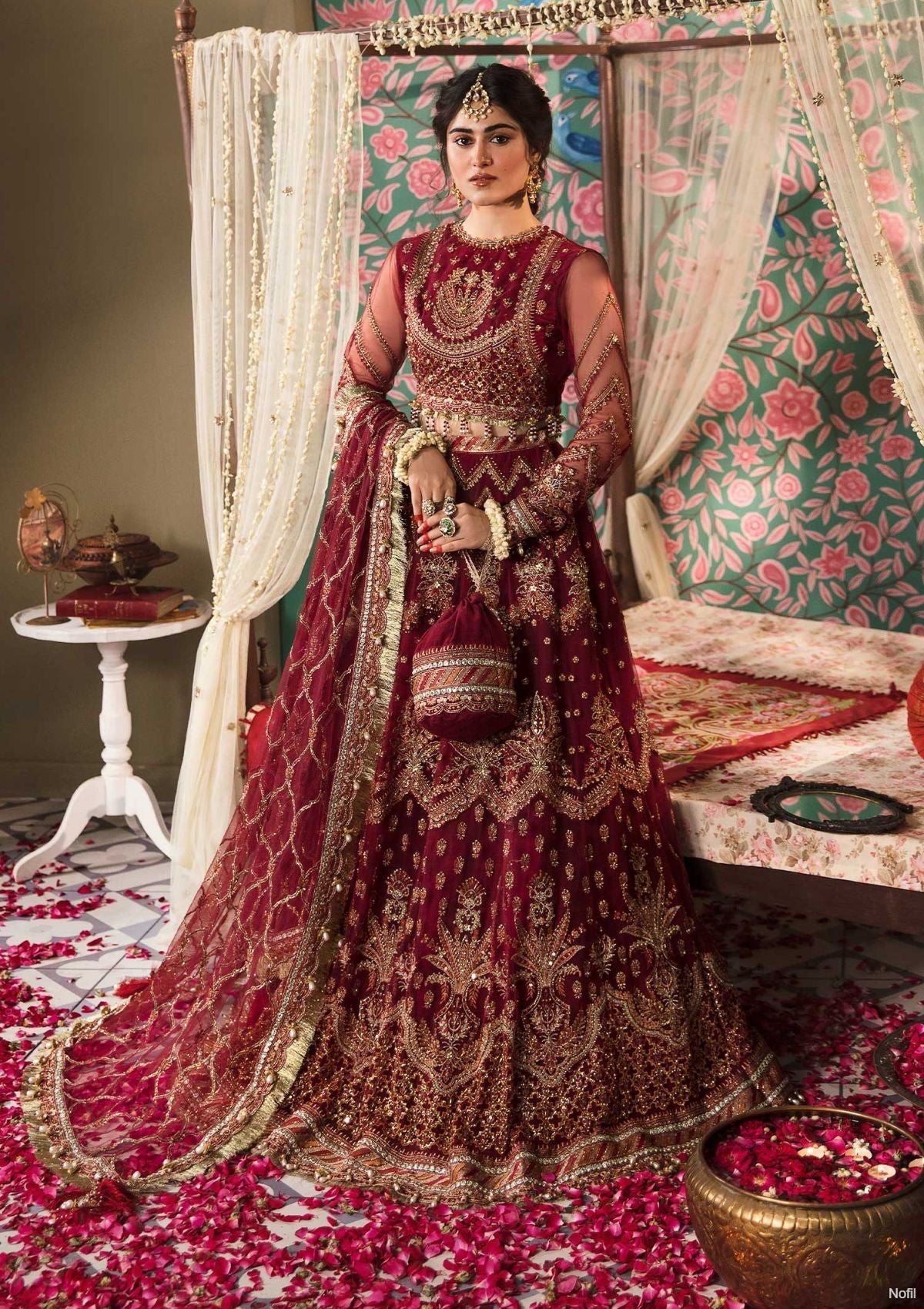Formal Dress - Eleshia - Zarin - ASHMIZA available at Saleem Fabrics Traditions