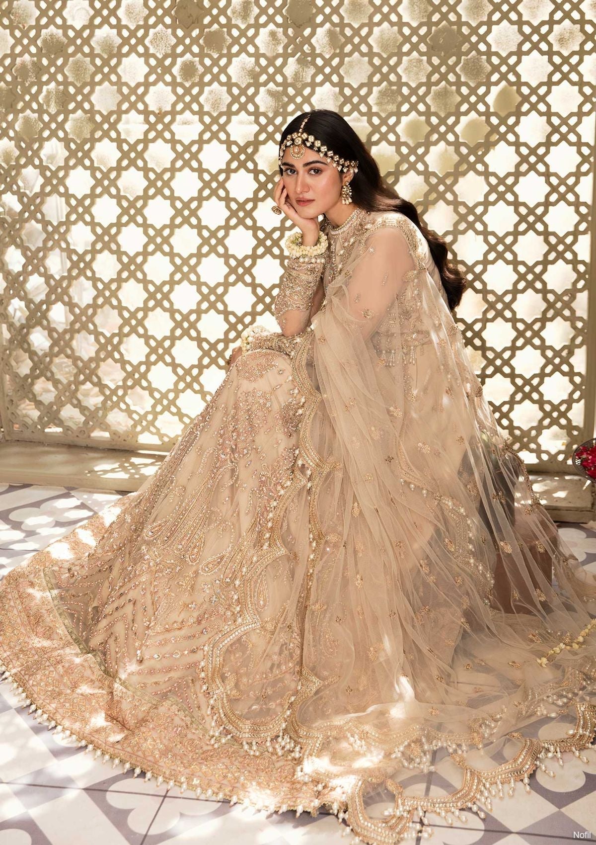 Formal Dress - Eleshia - Zarin - KANEEL available at Saleem Fabrics Traditions