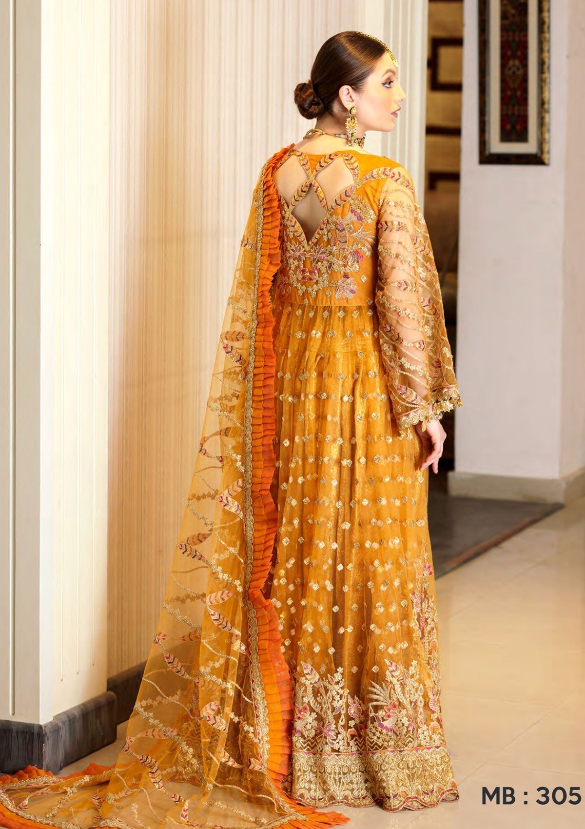 Formal Dress - Emaan Adeel - Mahermah - V03 - MB#305 available at Saleem Fabrics Traditions