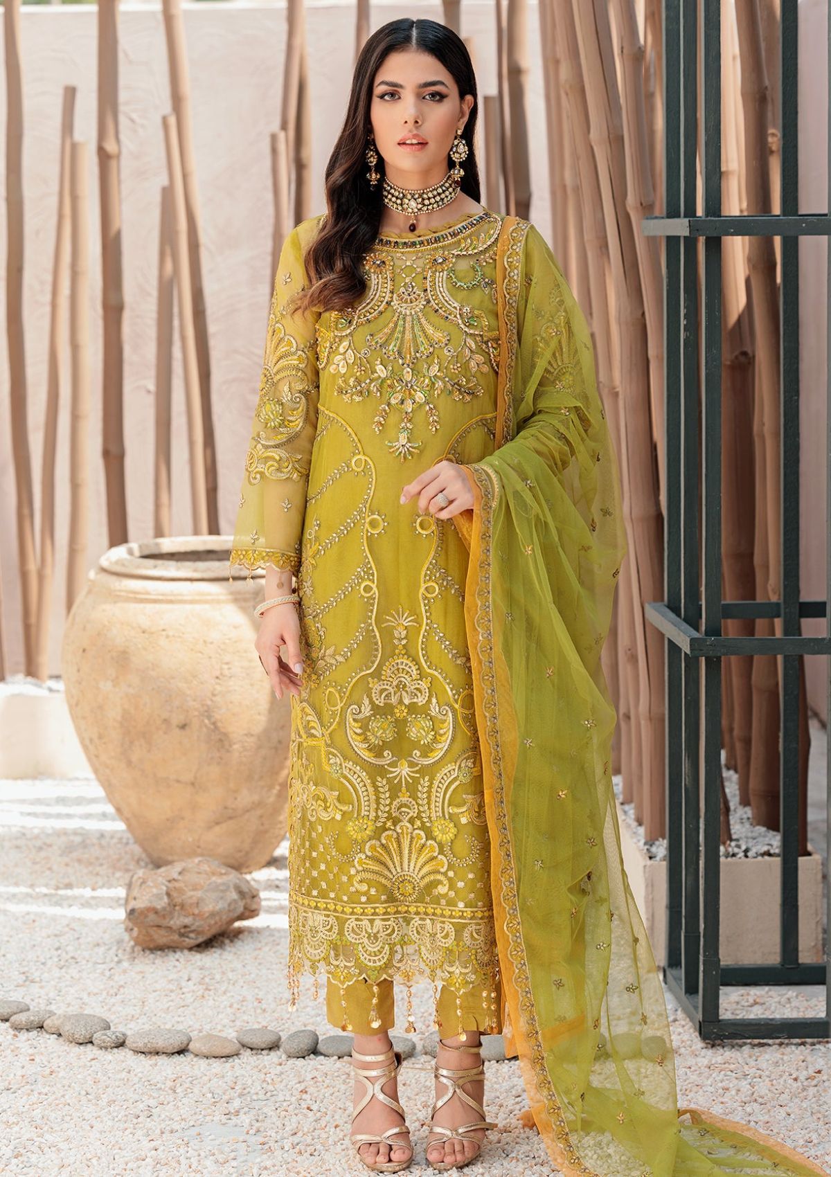 Formal Dress - Emaan Adeel - Nafasat - NF#02 available at Saleem Fabrics Traditions