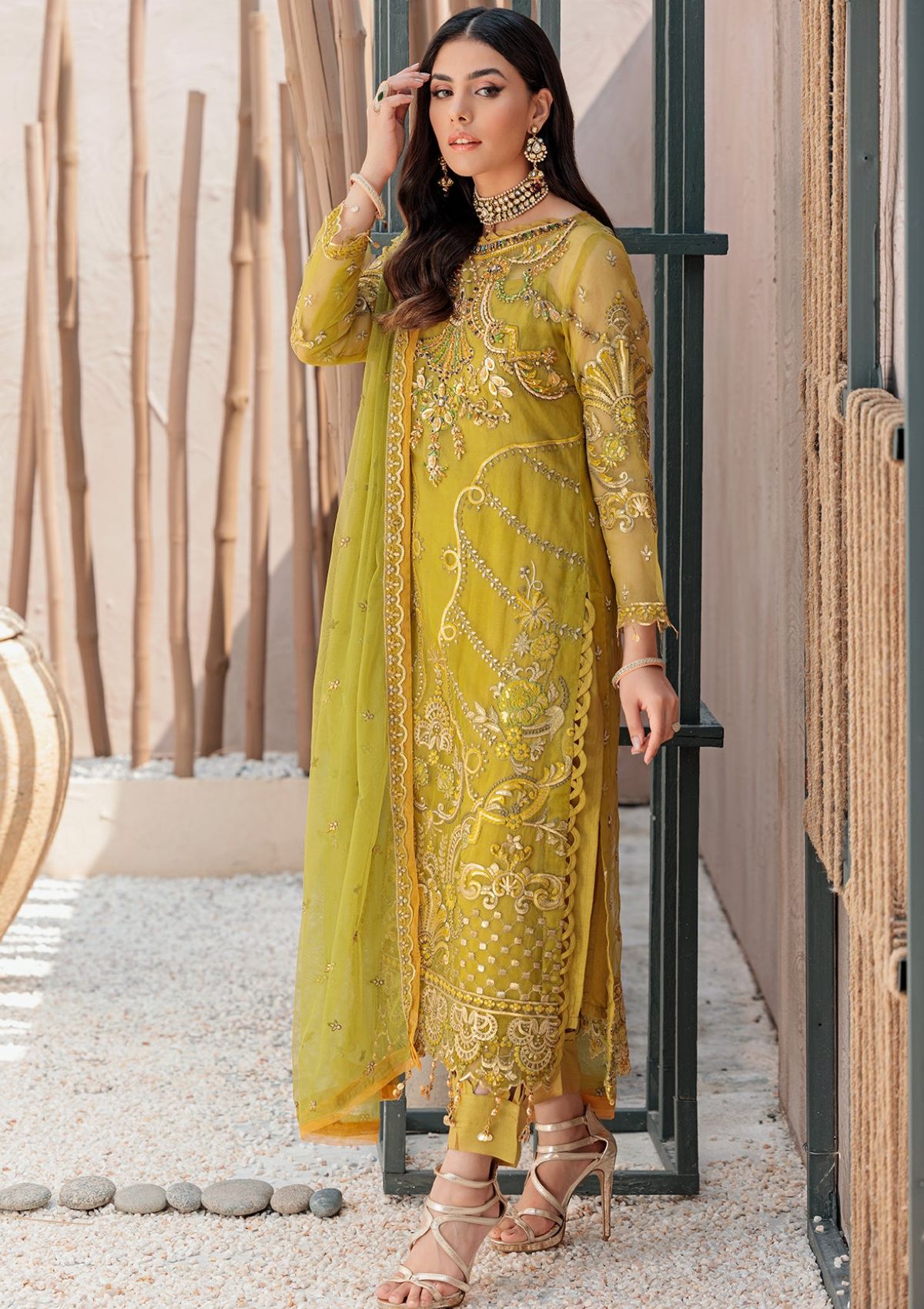 Formal Dress - Emaan Adeel - Nafasat - NF#02 available at Saleem Fabrics Traditions
