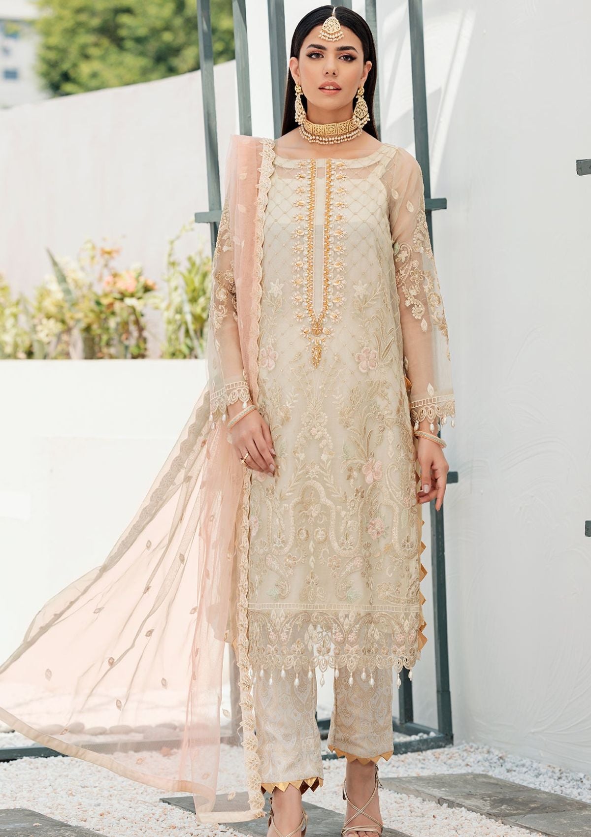 Formal Dress - Emaan Adeel - Nafasat - NF#04 available at Saleem Fabrics Traditions