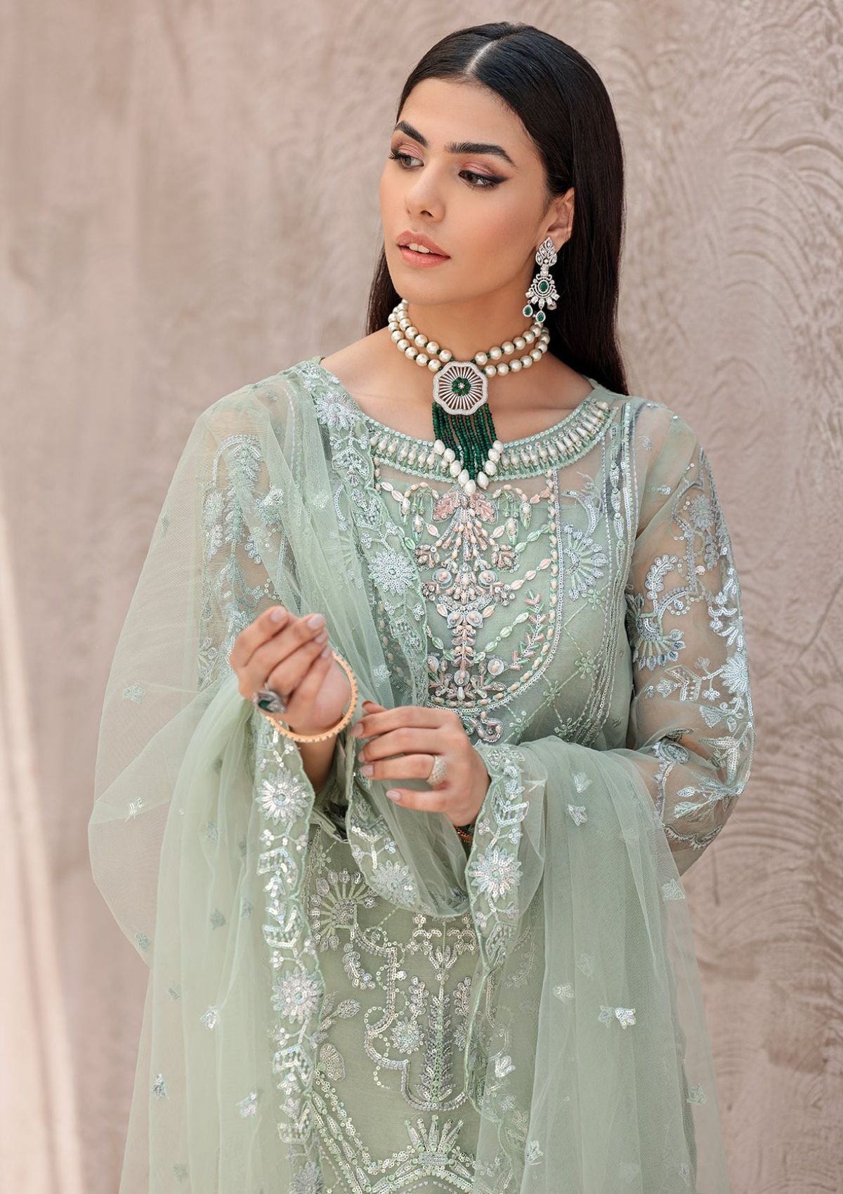 Formal Dress - Emaan Adeel - Nafasat - NF#07 available at Saleem Fabrics Traditions