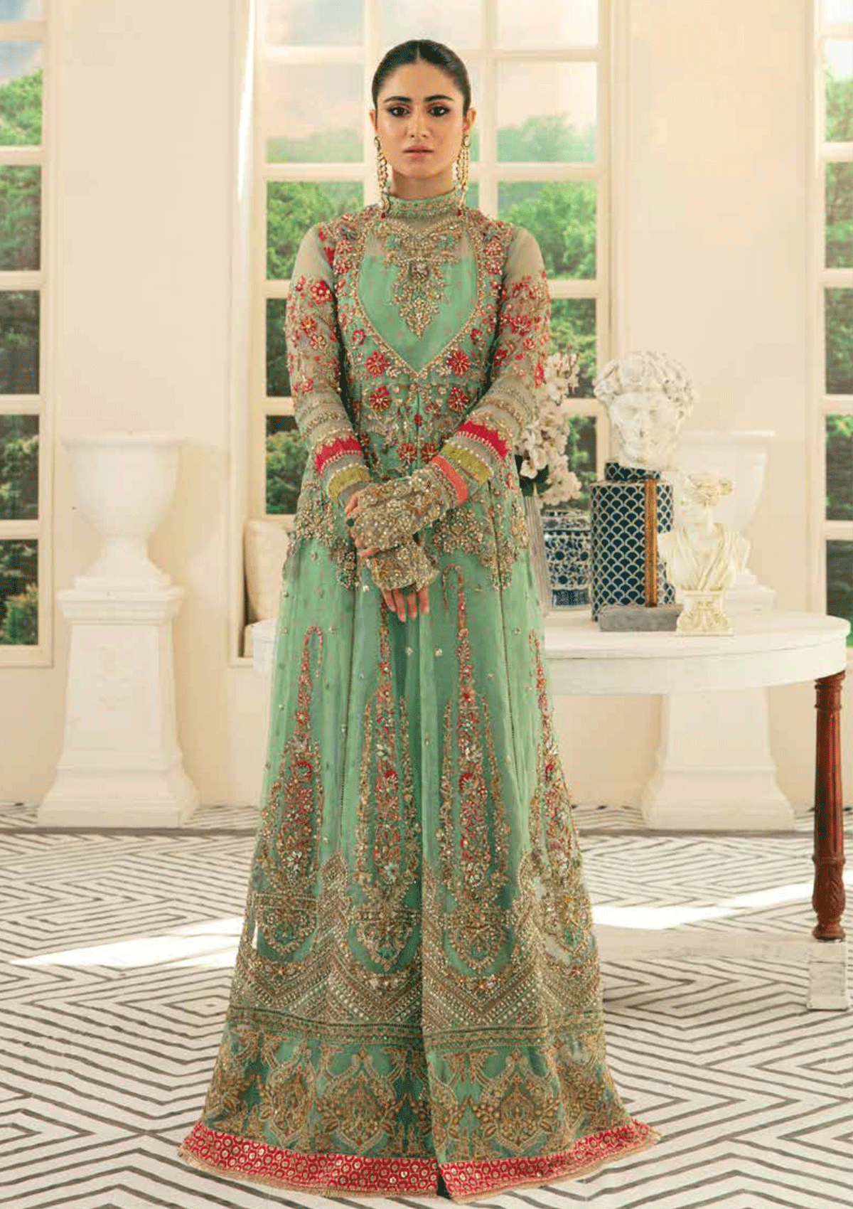 Formal Dress - Ezra - Wedding - EZR#4 - Meerub available at Saleem Fabrics Traditions