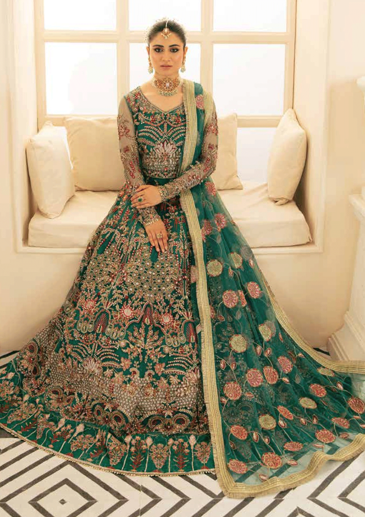 Formal Dress - Ezra - Wedding - EZR#6 - Zeenat available at Saleem Fabrics Traditions