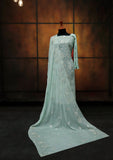 Formal Dress - Fancy Chiffon Emb - 2 Pcs - D#104480 (L Ferozi) available at Saleem Fabrics Traditions