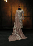 Formal Dress - Fancy Chiffon Emb - 2 Pcs - D#104485 (Brown) available at Saleem Fabrics Traditions