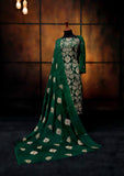 Formal Dress - Fancy Chiffon Emb - 2 Pcs - D#104512 (B Green) available at Saleem Fabrics Traditions