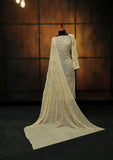 Formal Dress - Fancy Chiffon Emb - 2 Pcs - D#104519 (Golden) available at Saleem Fabrics Traditions