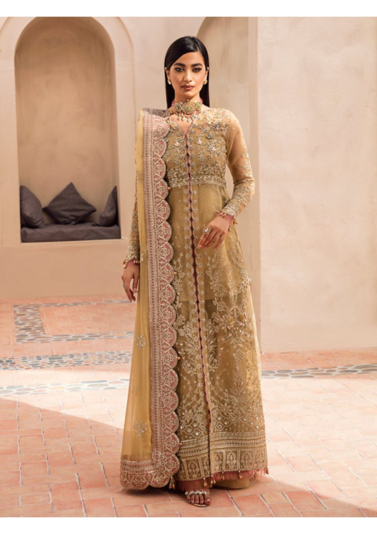 Formal Dress - Gulaal - Eid - Luxury - Unstitched - Zohra - EU#3 available at Saleem Fabrics Traditions