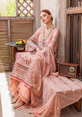 Formal Dress - Gulaal - Embroidered - Chiffon - Mehermah - GEC#6 available at Saleem Fabrics Traditions