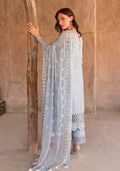 Formal Dress - Gulaal - Embroidered - Chiffon - Samarah - GEC#4 available at Saleem Fabrics Traditions
