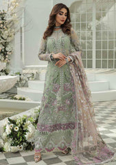 Formal Dress - Inayat -  Luxury Wedding - Mint Maniya - D#5 available at Saleem Fabrics Traditions