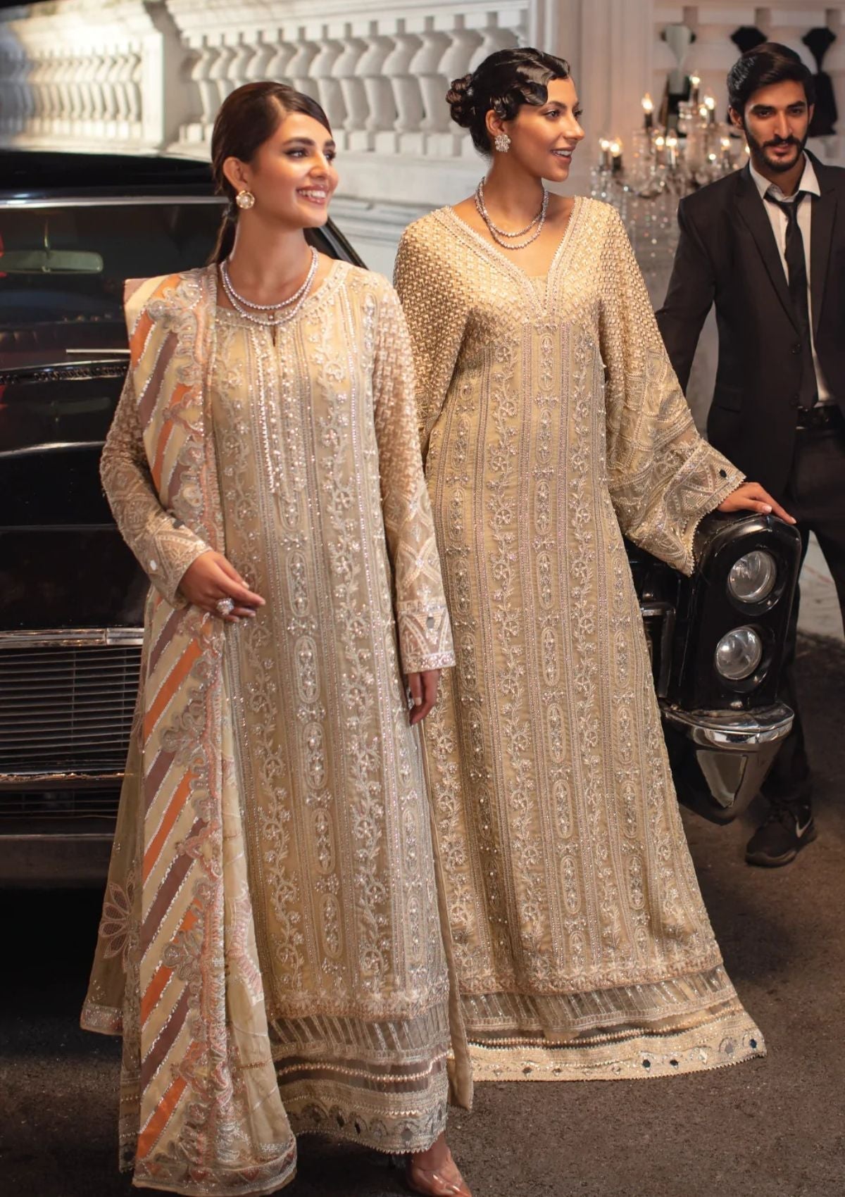 Formal Dress - Iznik - La Royale - Agnes - IRC#4 available at Saleem Fabrics Traditions