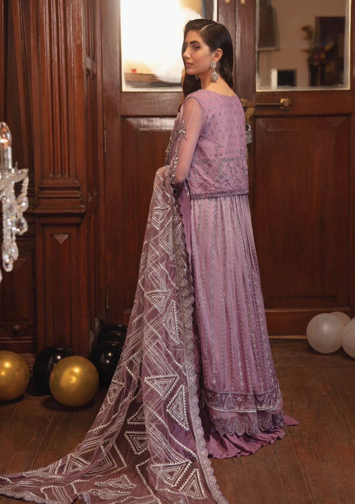 Formal Dress - Iznik - La Royale - Epoch - IRC#2 available at Saleem Fabrics Traditions