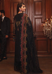 Formal Dress - Iznik - La Royale - Fonce Night - IRC#3 available at Saleem Fabrics Traditions